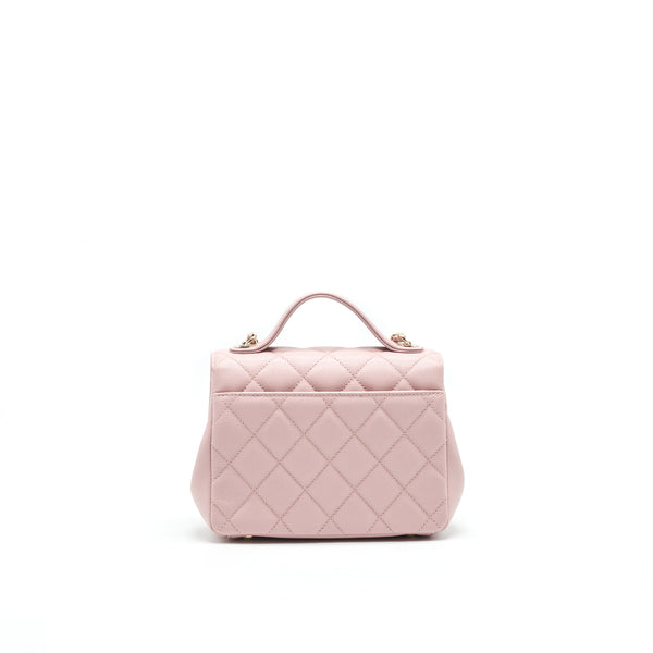 CHANEL BUSINESS AFFINITY FLAP BAG QUILTED CAVIAR SMALL IN SMALL