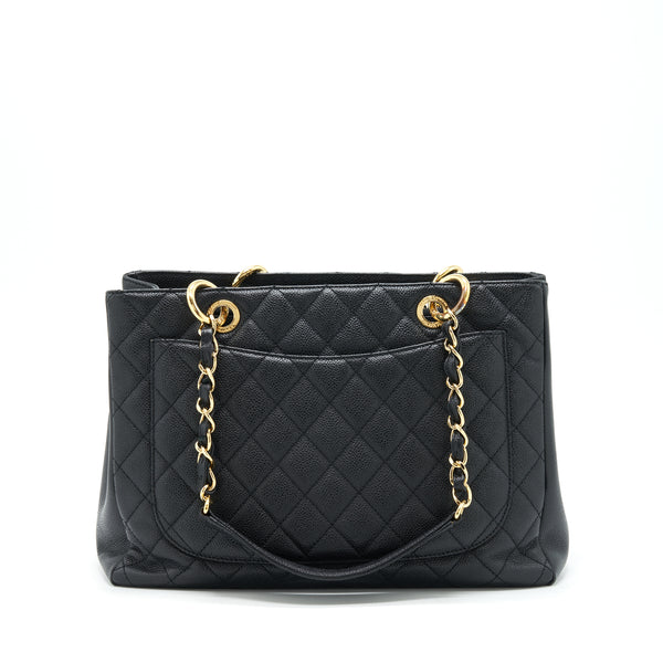 Chanel Grand Shopping Tote Bag Caviar Black GHW