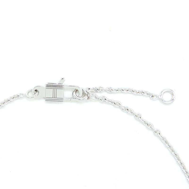 Hermes Amulette Constance Pendant White Gold Diamonds