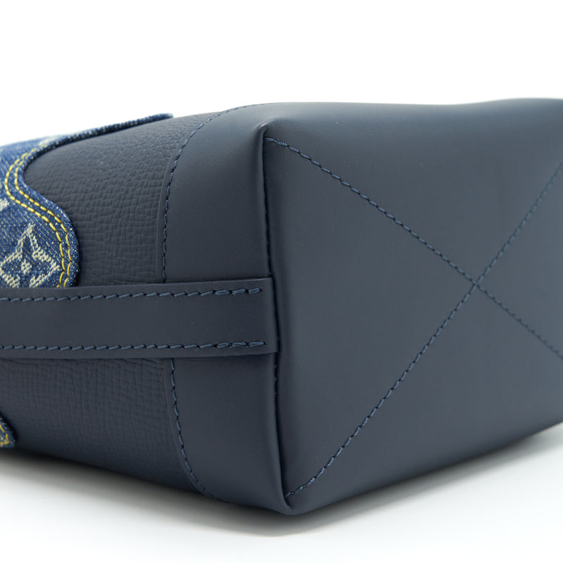 Louis Vuitton Japanese Cruiser Monogram Denim / Leather Blue GHW