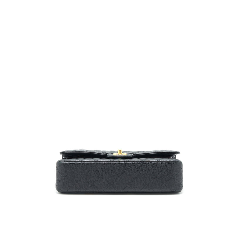 Chanel Medium Classic Double Flap Bag Caviar Black GHW