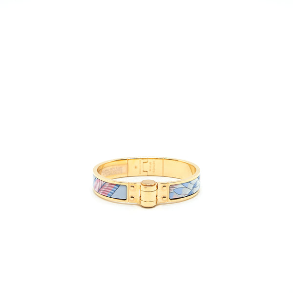 Hermes Size S Savana Dance Hinged Bracelet