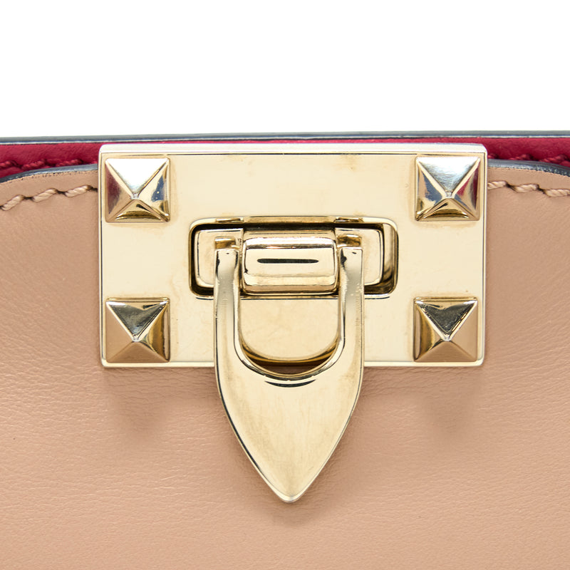 Valentino Rockstud Pagota Bag Multicolour GHW