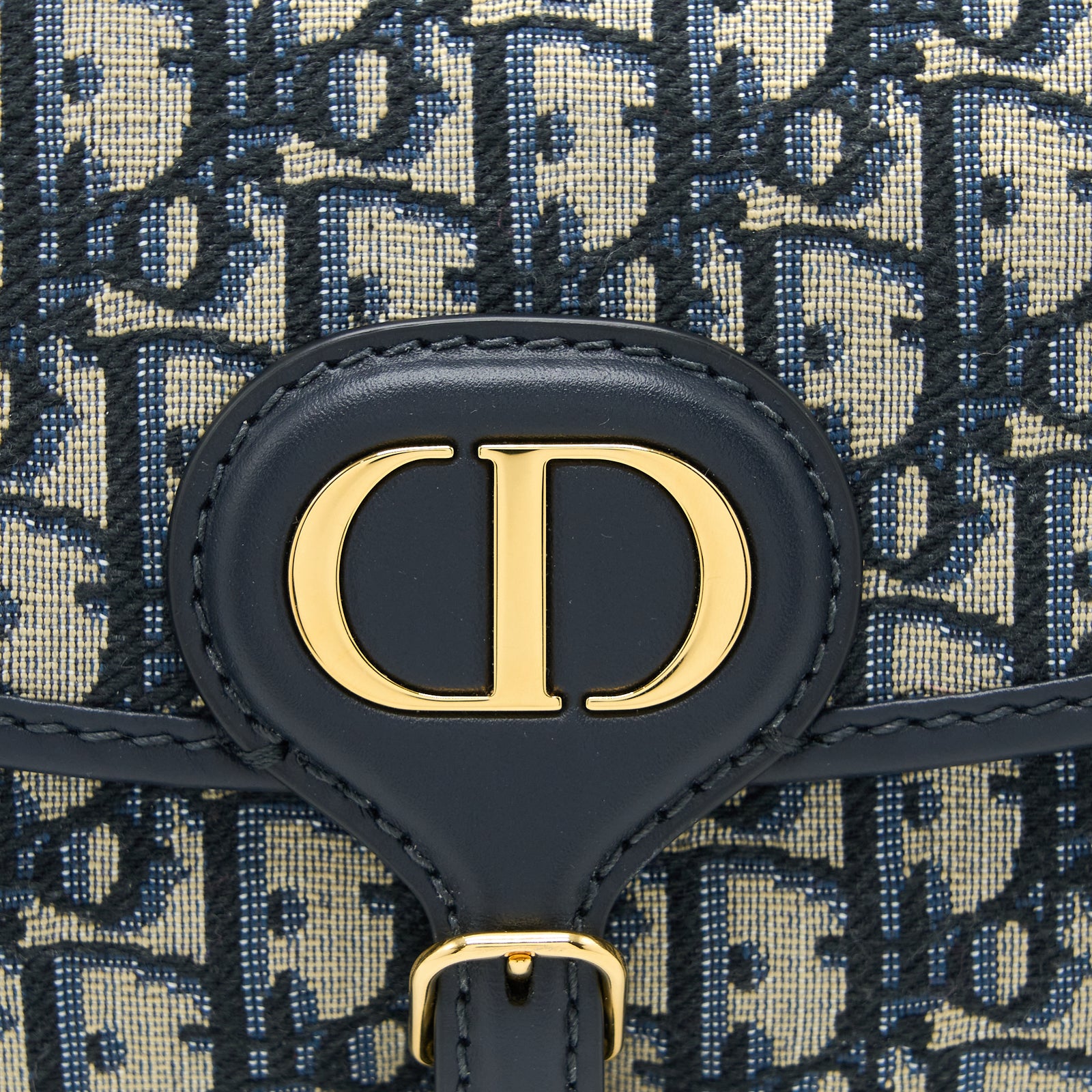 【直営・関税送料込】D-Bobby Dior Oblique Blue Dior Oblique Jacquard Medium Bobby Bag Leather