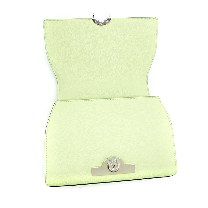 Moynat Aqua Pétite Réjane Bag Green SHW