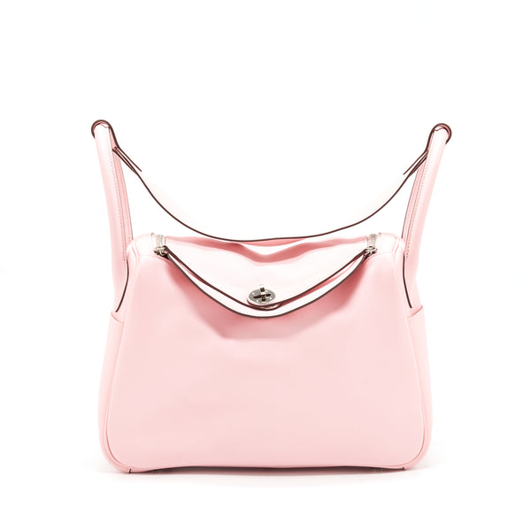 Hermes Lindy 30 Swift 3Q Sakura Pink SHW Stamp X