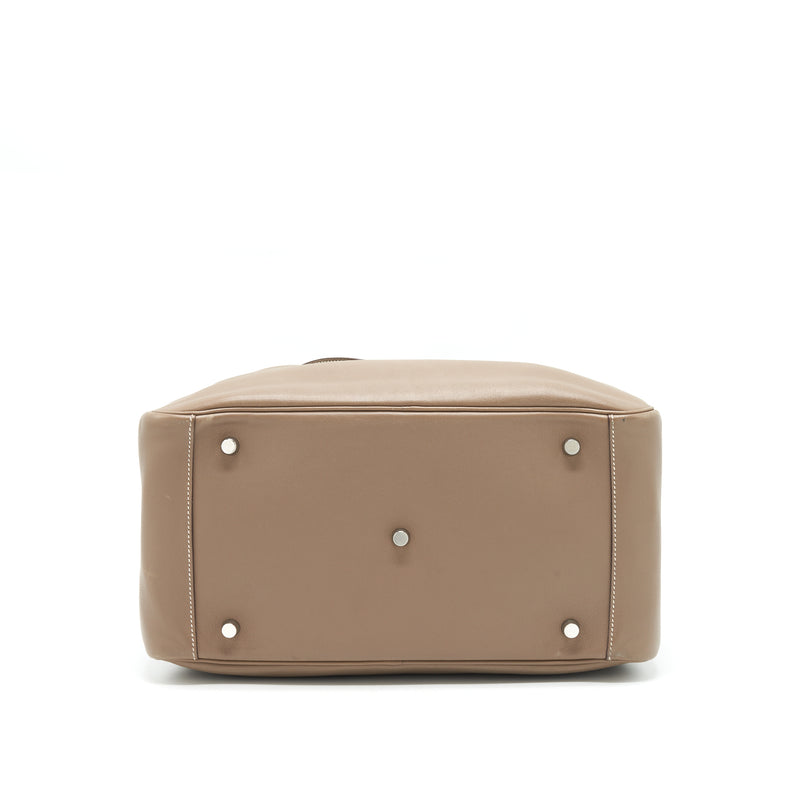 Hermes Lindy 34 Swift Etoupe SHW Stamp Square K
