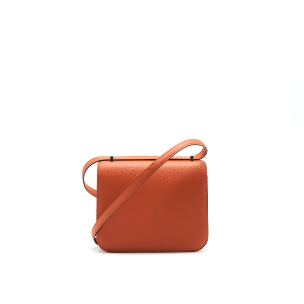 Hermes Constance Mini Veau Epsom Terre Battue/ Rose Confetti