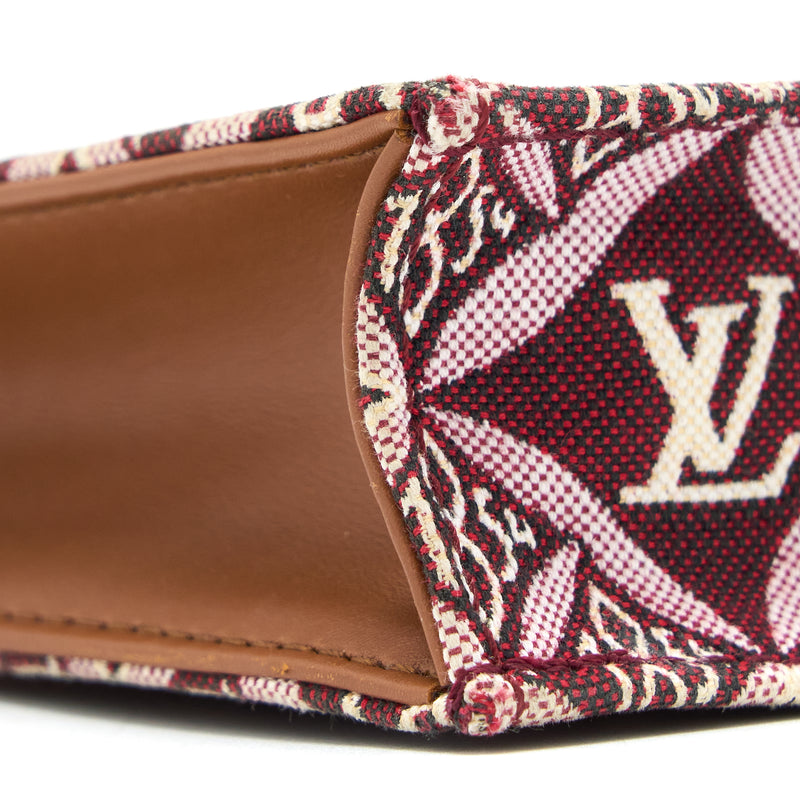 Louis Vuitton Since 1854 Sac Plat Canvas Red Multicolour GHW