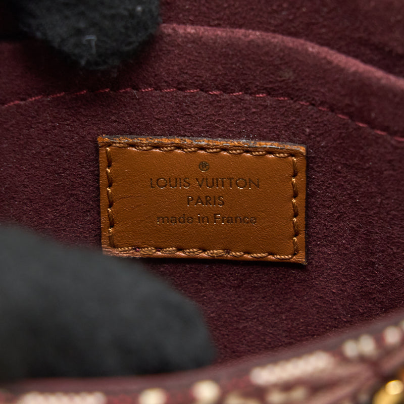 Louis Vuitton Since 1854 Sac Plat Canvas Red Multicolour GHW