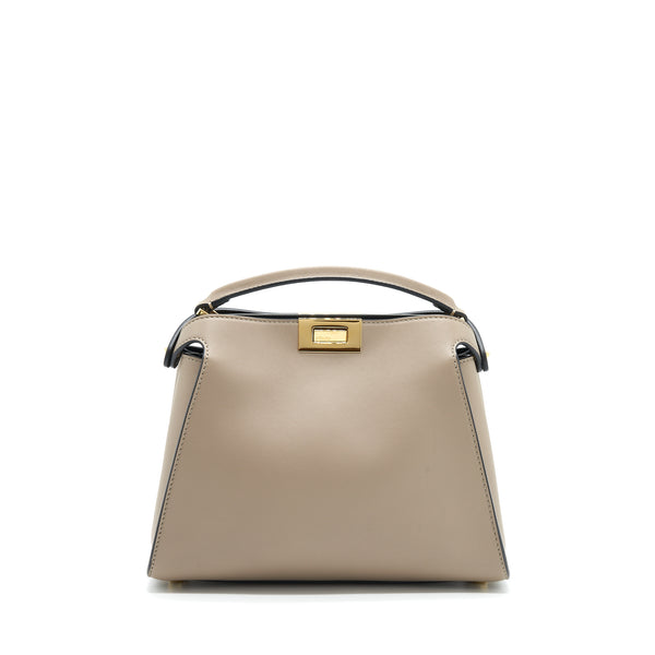 Fendi Peekaboo Bag Light Grey GHW