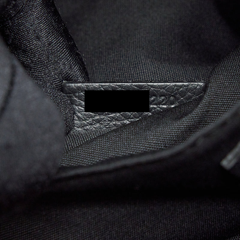 Dior Pouch with Shoulder Strap Oblique Jacquard Beige/Black