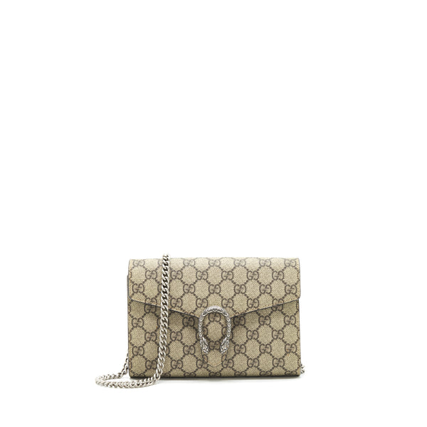 Gucci Dionysus GG Supreme Chain Wallet SHW