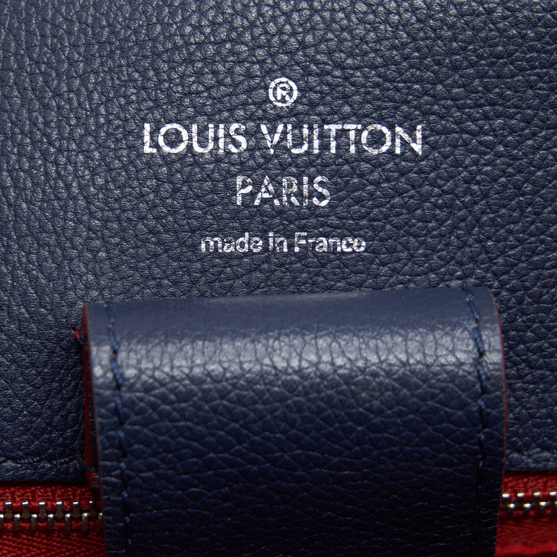 Louis Vuitton - Blue & Red Leather Tag Bag Charm