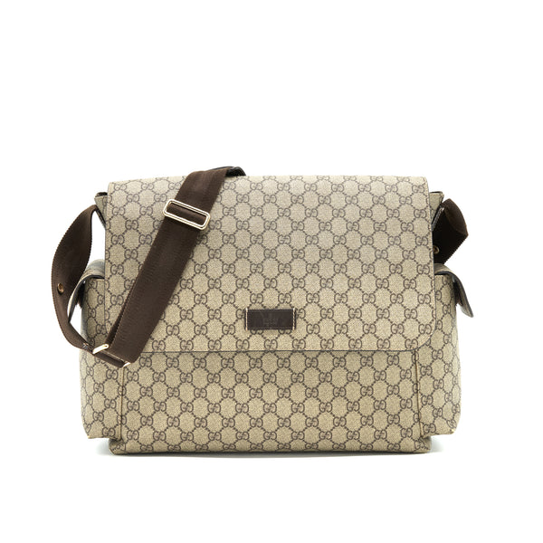 Gucci GG Supreme Canvas Diaper Bag