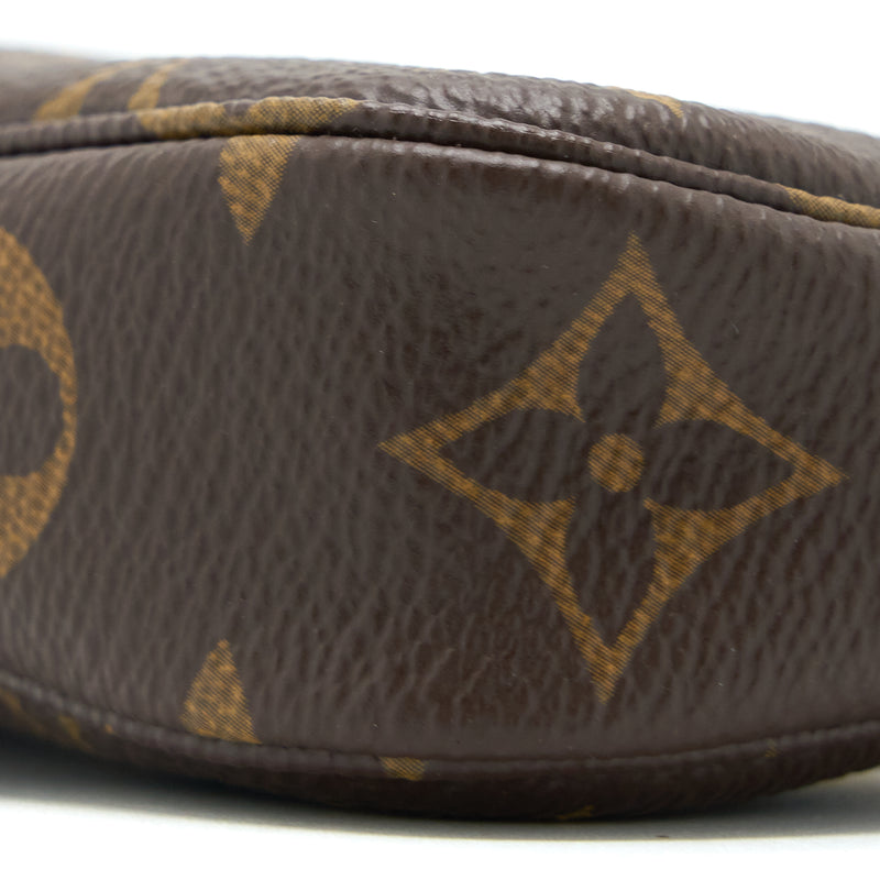 Louis Vuitton Mini Pochette Monogram Canvas GHW