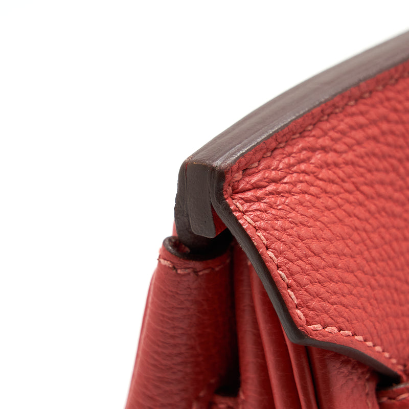 Hermes Birkin 30 Togo A5 Bougainvillier SHW Stamp Square R