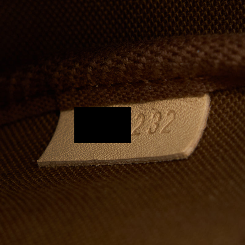 Louis Vuitton Mini Pochette Monogram Canvas GHW