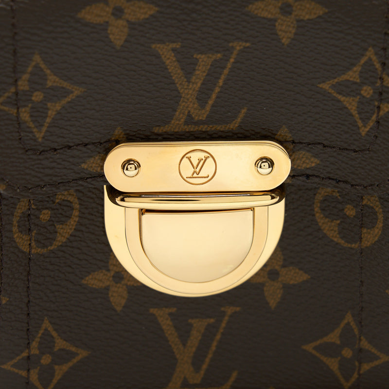 Louis Vuitton Top Handle Tote Bag Monogram Canvas GHW