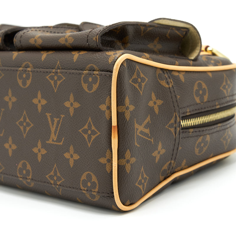Louis Vuitton Top Handle Tote Bag Monogram Canvas GHW