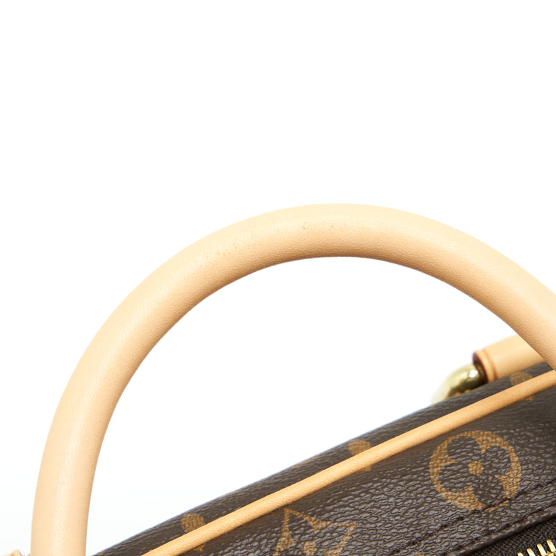 Louis Vuitton Top Handle Tote Bag Monogram Canvas GHW