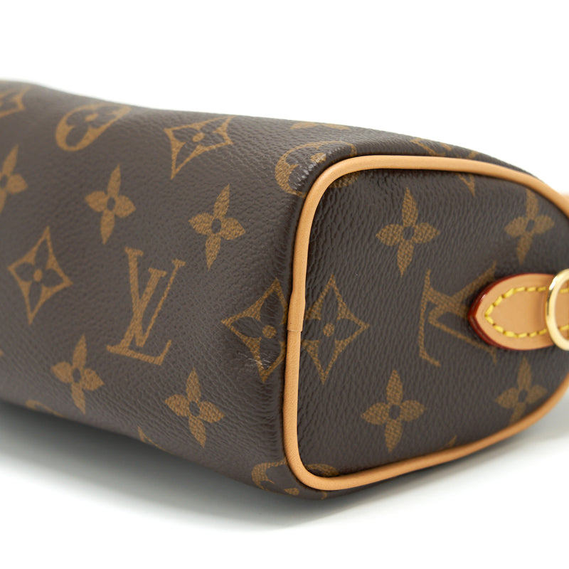Louis Vuitton Nano Speedy Monogram Canvas New Version