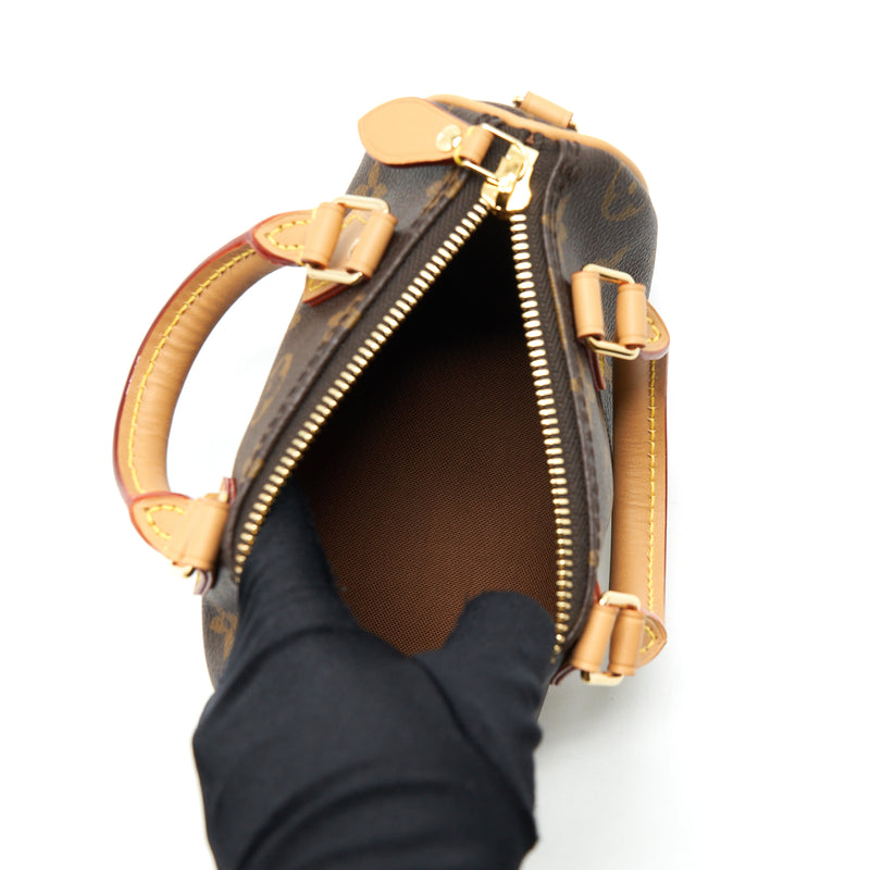 Louis Vuitton Nano Speedy Monogram Canvas New Version