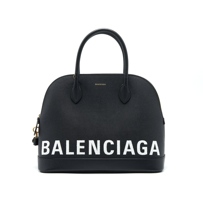 Balenciaga Large Villa Top Handle Tote Bag Black