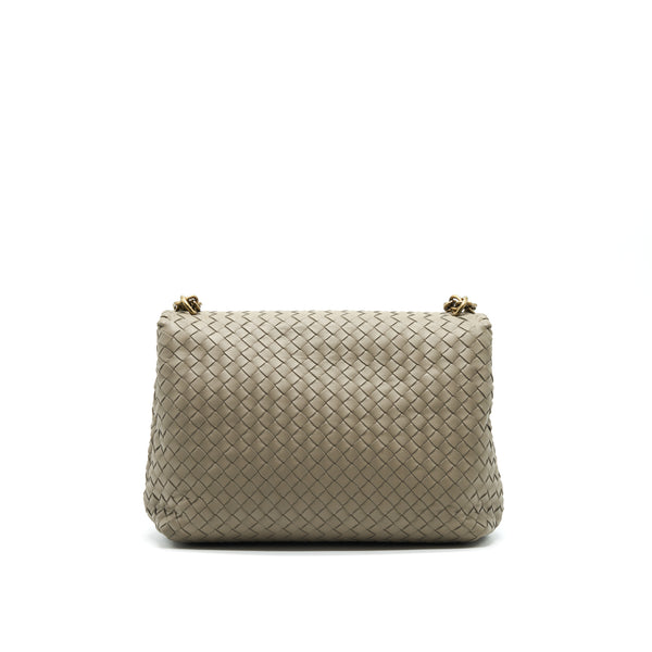 Bottega Veneta Large Olympia Bag Grey