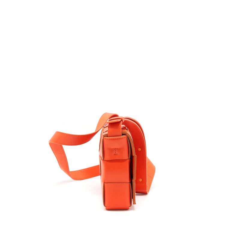 Bottega Veneta Cassette Bag Bright Orange