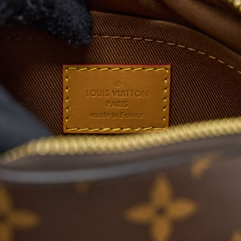 Louis Vuitton essential trunk monogram mini soft trunk orange bag