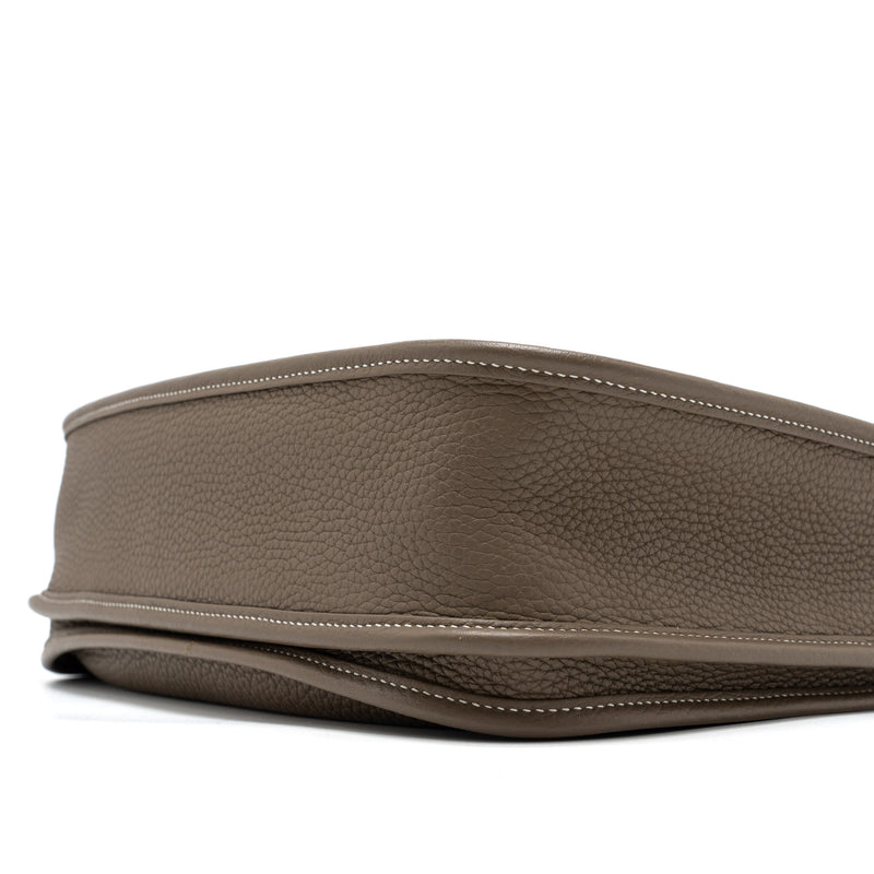 Hermes Evelyne 29 Clemence Etoupe SHW Stamp C