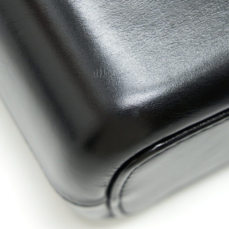 Chanel Large Gabrielle Hobo Bag Chevron Calfskin Black With Gold/Sliver Hardware
