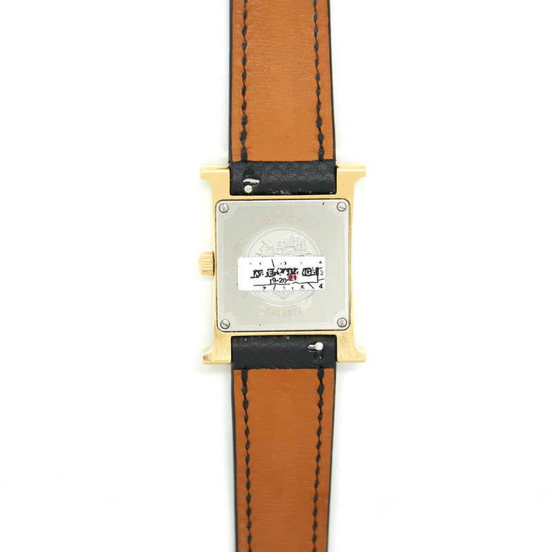 Hermes Heure H Watch 21×21 mm Epsom Leather Strap