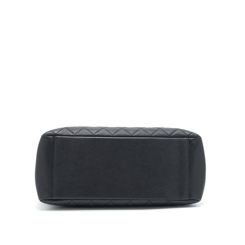 Chanel Grand Shopping Tote Caviar Black SHW