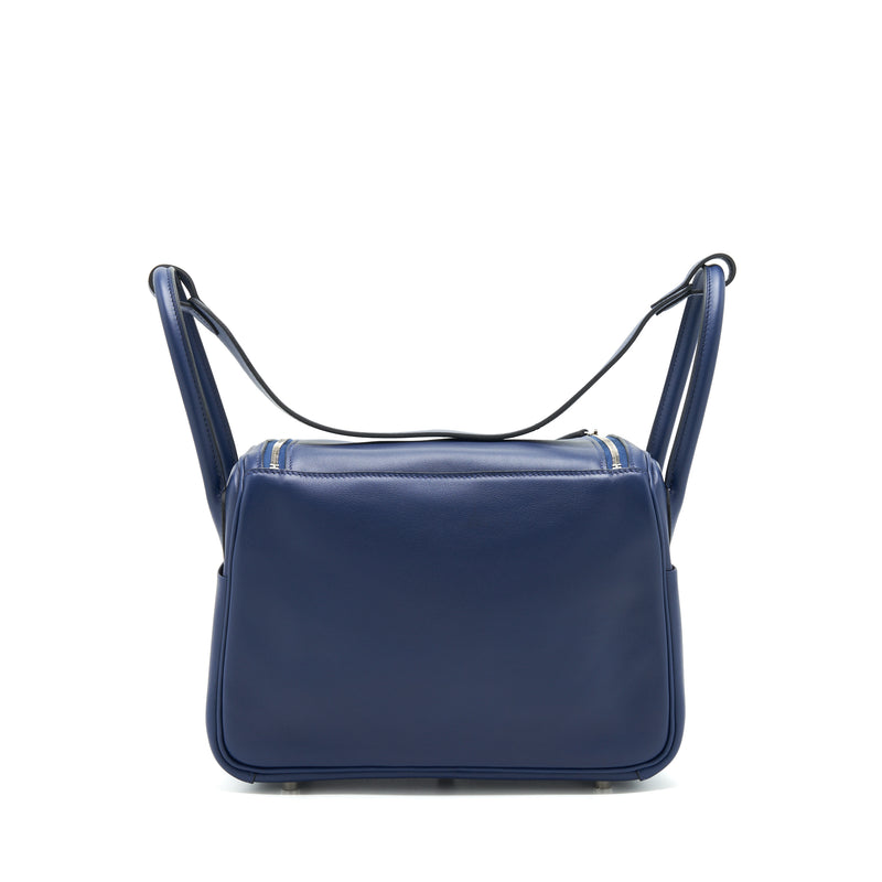 Hermes lindy 26 swift Navy SHW Stamp Y