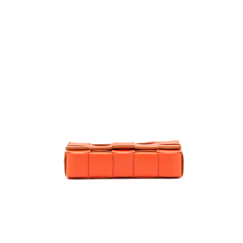 Bottega Veneta Cassette Bag Bright Orange