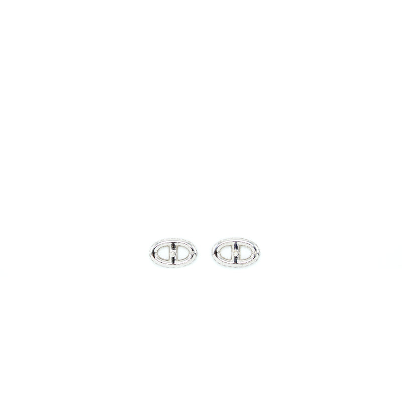 Hermes Farandole White Gold Earrings With Diamonds