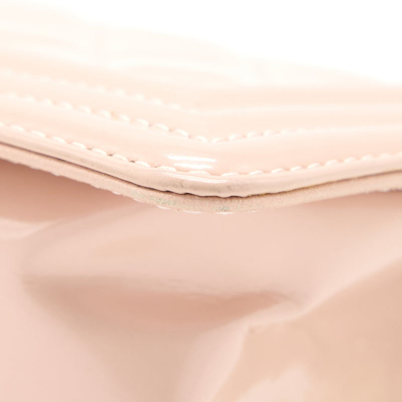 Chanel Small Boy Bag Patent Leather Light Pink LGHW