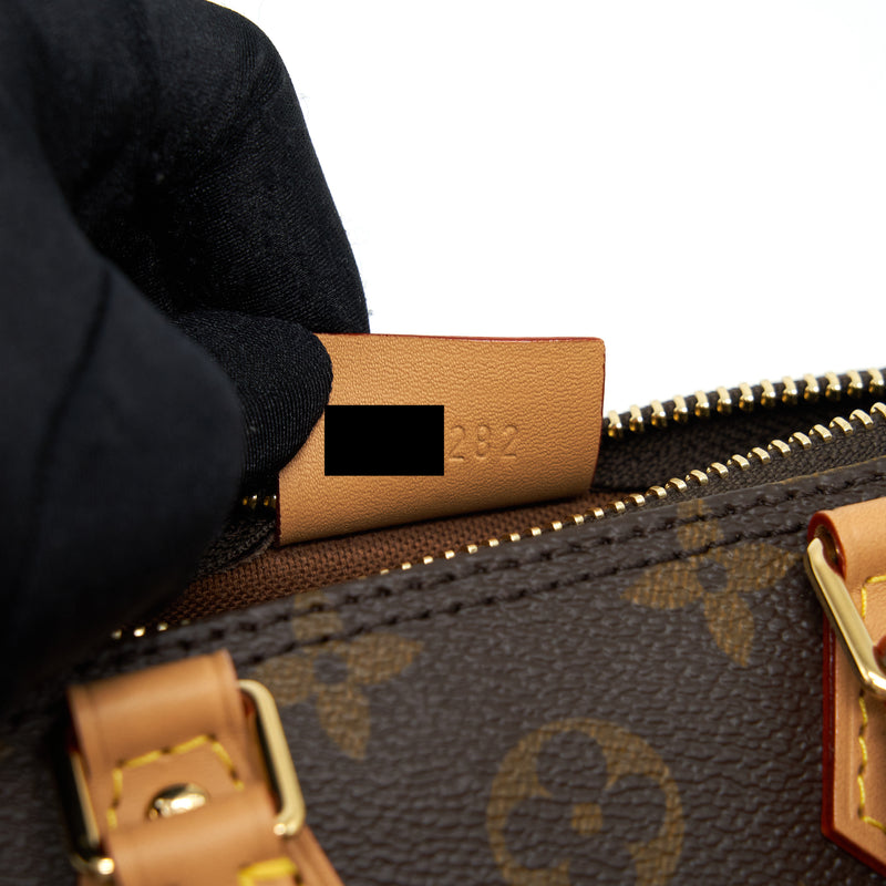 Louis Vuitton Nano Speedy New Version Monogram Canvas GHW
