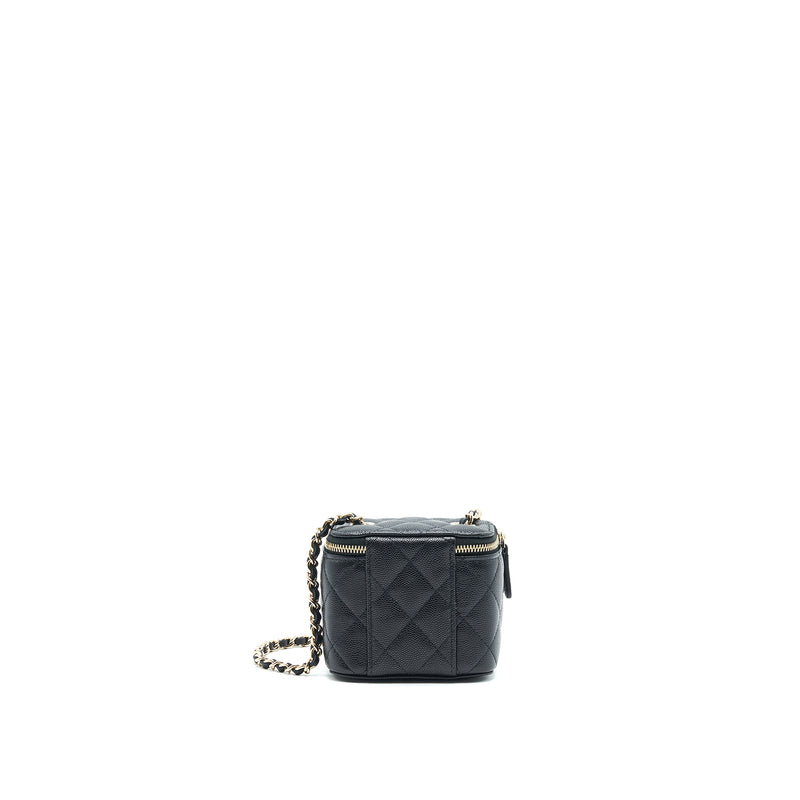 Chanel Mini Vanify Chain Caviar Black LGHW