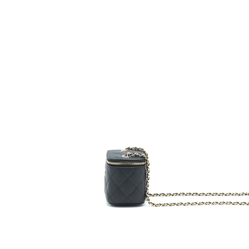 Chanel Mini Vanify Chain Caviar Black LGHW