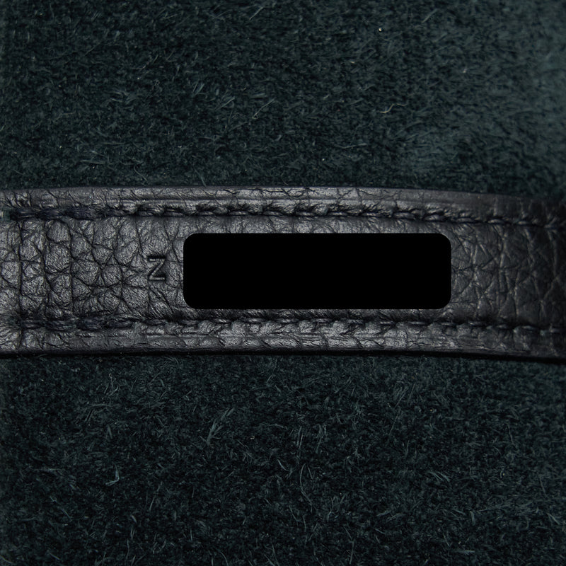 Hermes Picotin 18 Clemence Black GHW Stamp Z