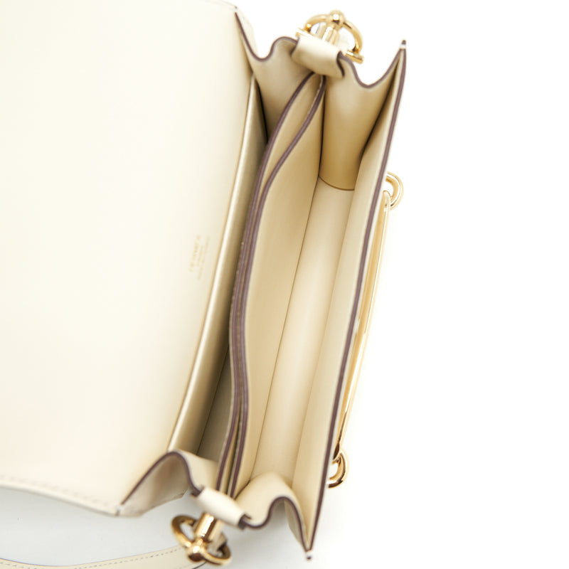 Hermes Mini Roulis Swift Nata LGHW Stamp Z