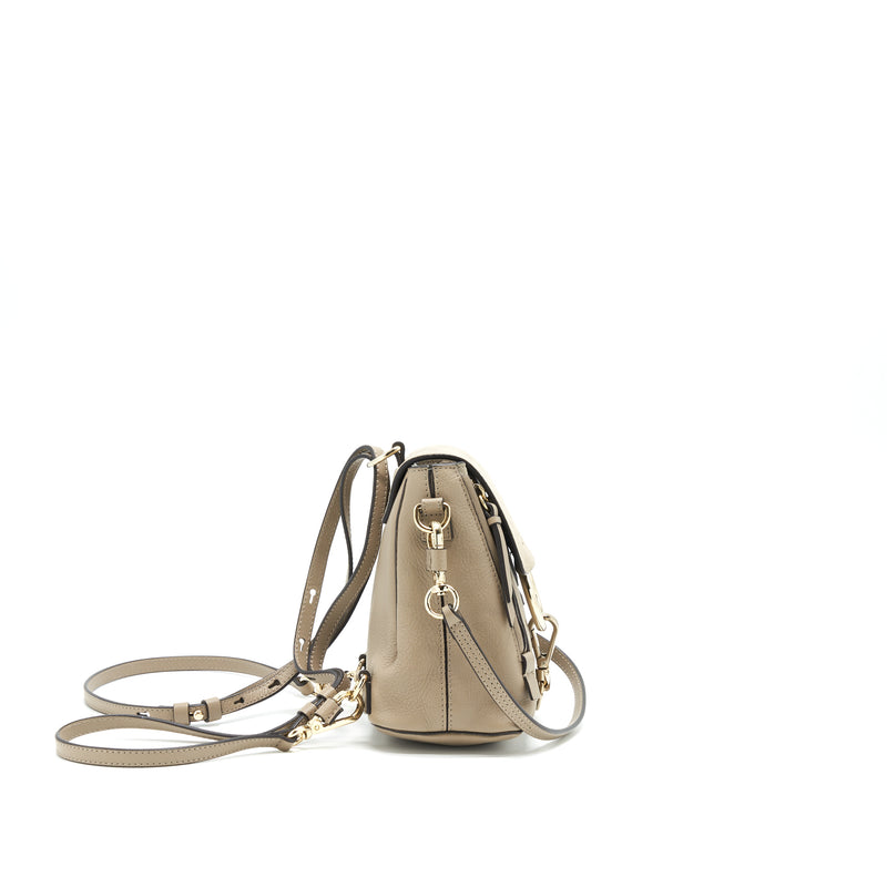 chloe mini faye backpack airy grey Chloe Mini Faye Backpack Light Grey