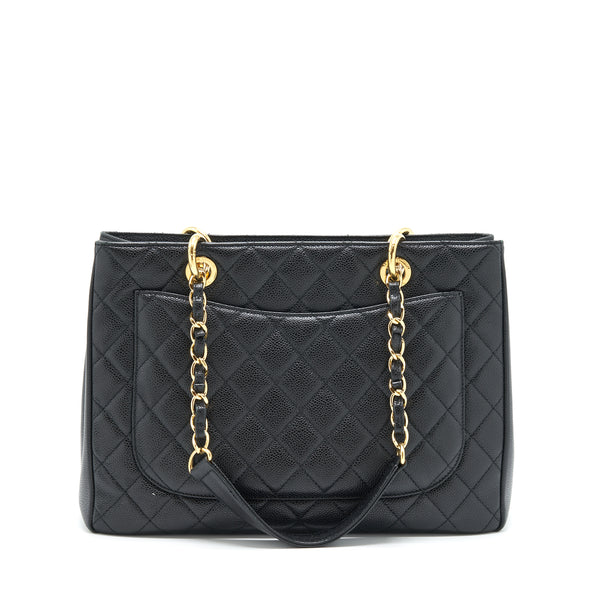 Chanel Grand Shopping Tote Caviar Black GHW