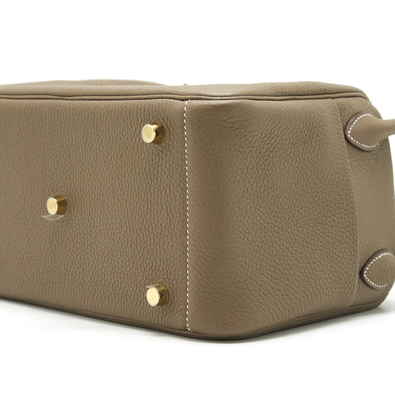 Hermes Lindy 26 Clemence Etoupe GHW Stamp Z