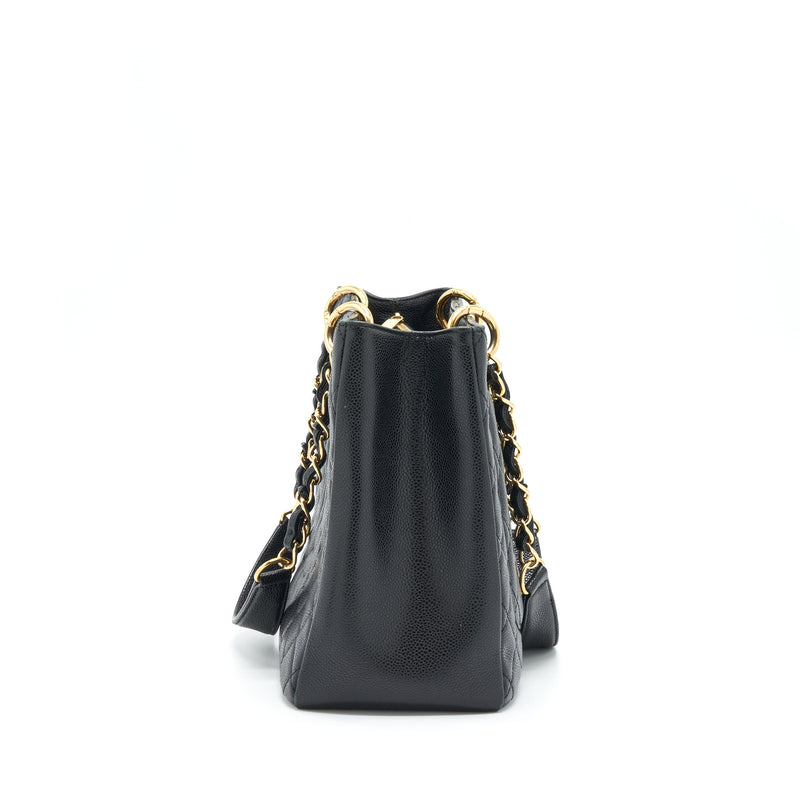 Chanel Grand Shopping Tote Caviar Black GHW