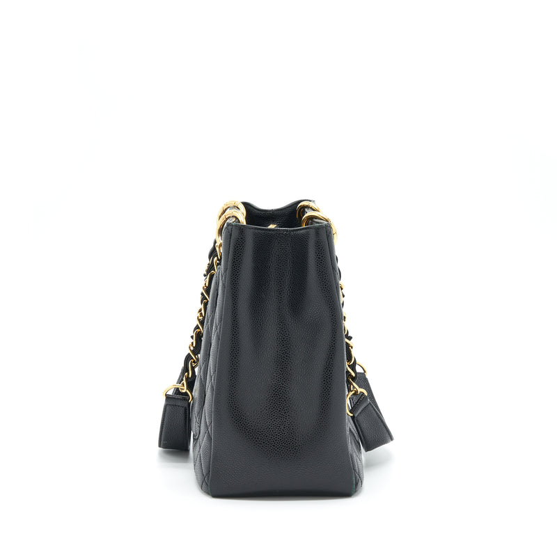 Chanel Grand Shopping Tote Caviar Black GHW