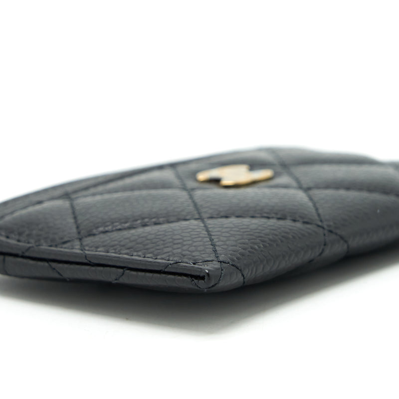 Chanel Classic Card Holder Caviar Black GHW